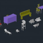 دانلود مبلمان سه بعدی (3D) صندلی